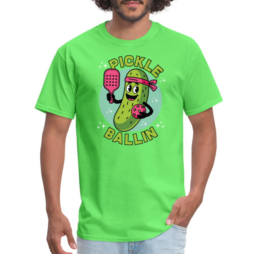 Pickle Ballin T-Shirt - kiwi