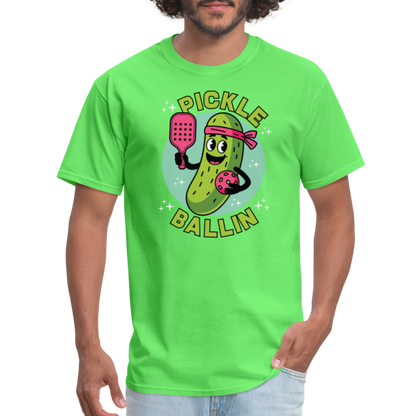 Pickle Ballin T-Shirt - kiwi