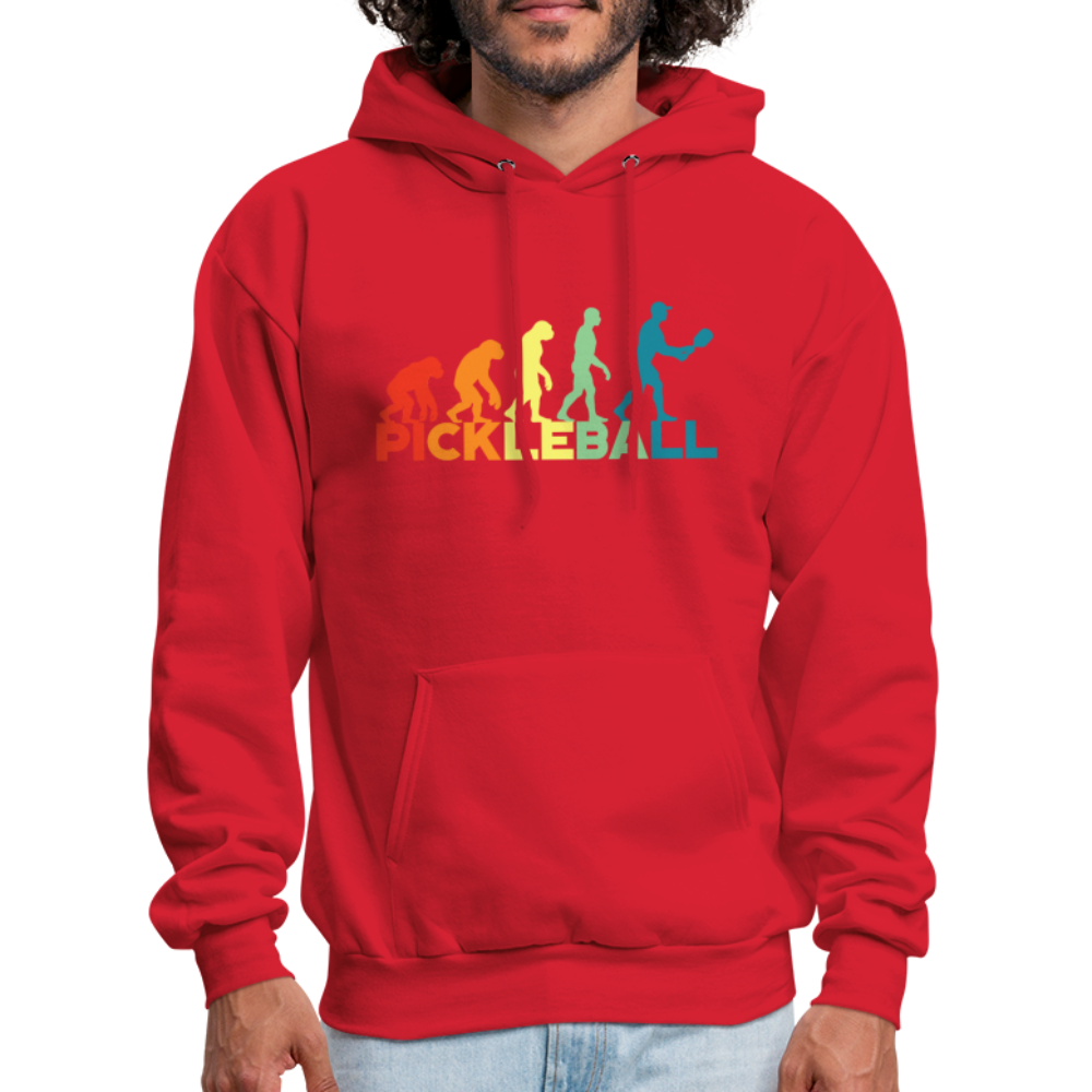 Pickleball Evolution Hoodie - red