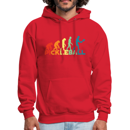 Pickleball Evolution Hoodie - red