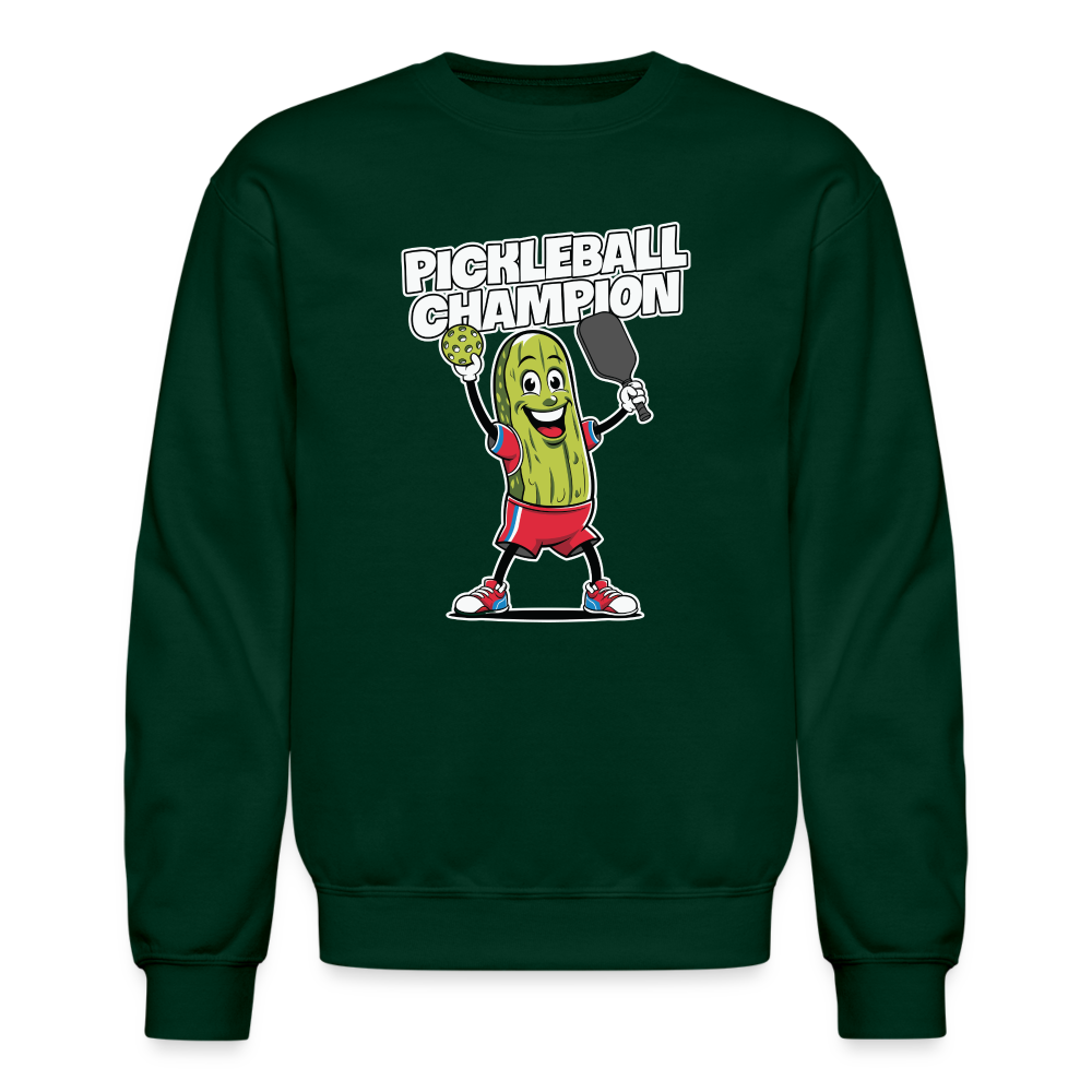 Pickleball Champion Sweatshirt - forest green