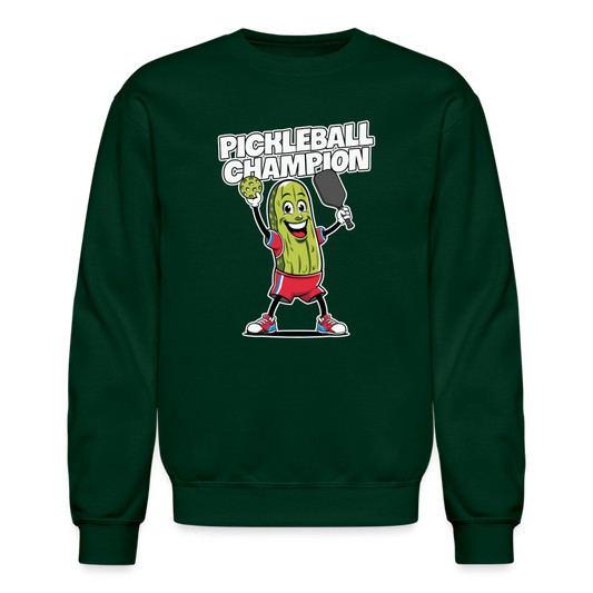 Pickleball Champion Sweatshirt - forest green