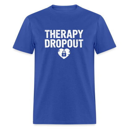 Therapy Dropout T-Shirt - royal blue