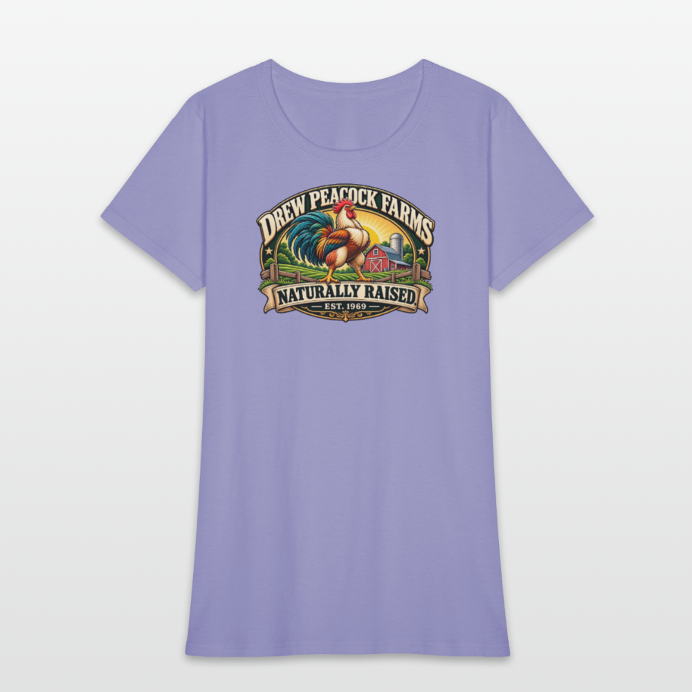 Drew Peacock Farms Women's T-Shirt - lavender