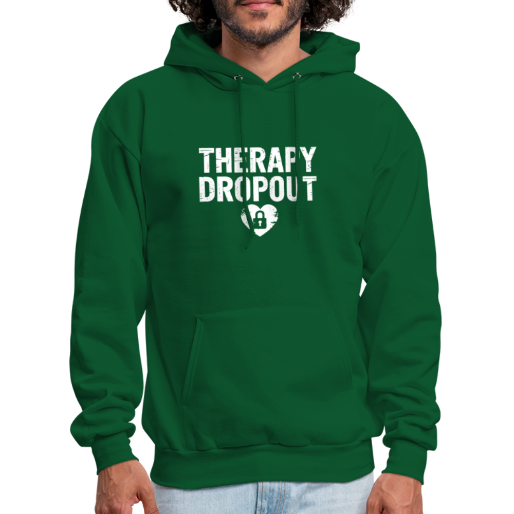 Therapy Dropout Hoodie - forest green