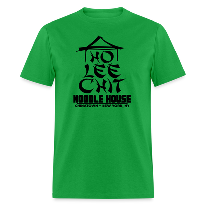 Ho Lee Chit (Noodle House) T-Shirt - bright green