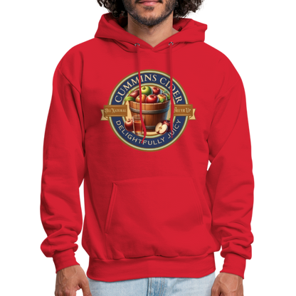 Cummins Cider (Funny Adult Humor) Hoodie - red