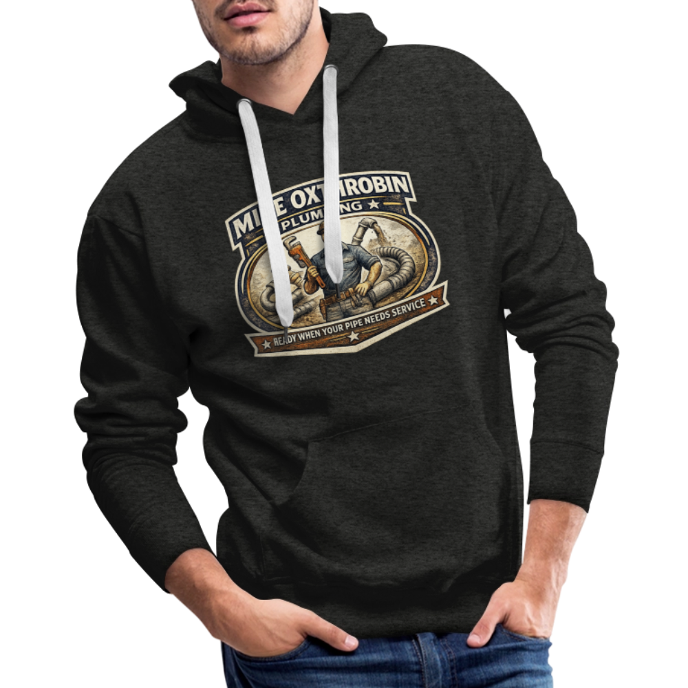 Mike Oxthrobin Plumbing Hoodie Funny Adult Humor Gear Color: heather grey