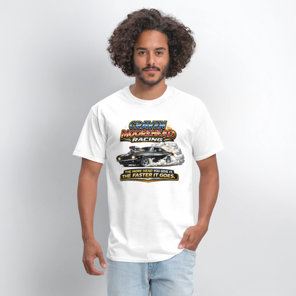 Craven Moorehead Racing T-Shirt Color: Heather Gray