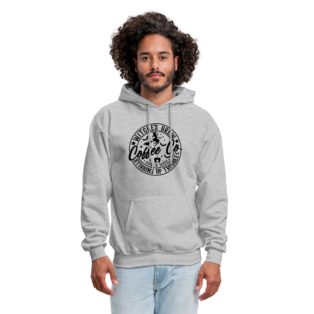 Witches Brew Coffee Co (Halloween) Hoodie - heather gray