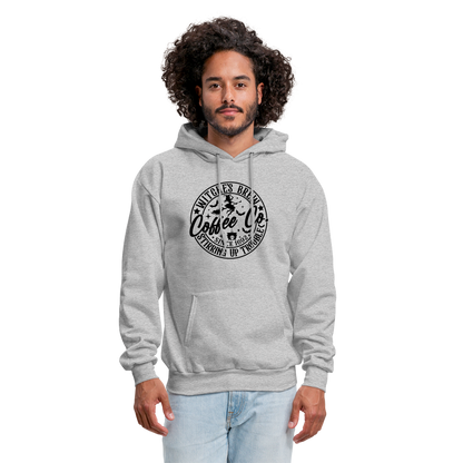 Witches Brew Coffee Co (Halloween) Hoodie - heather gray