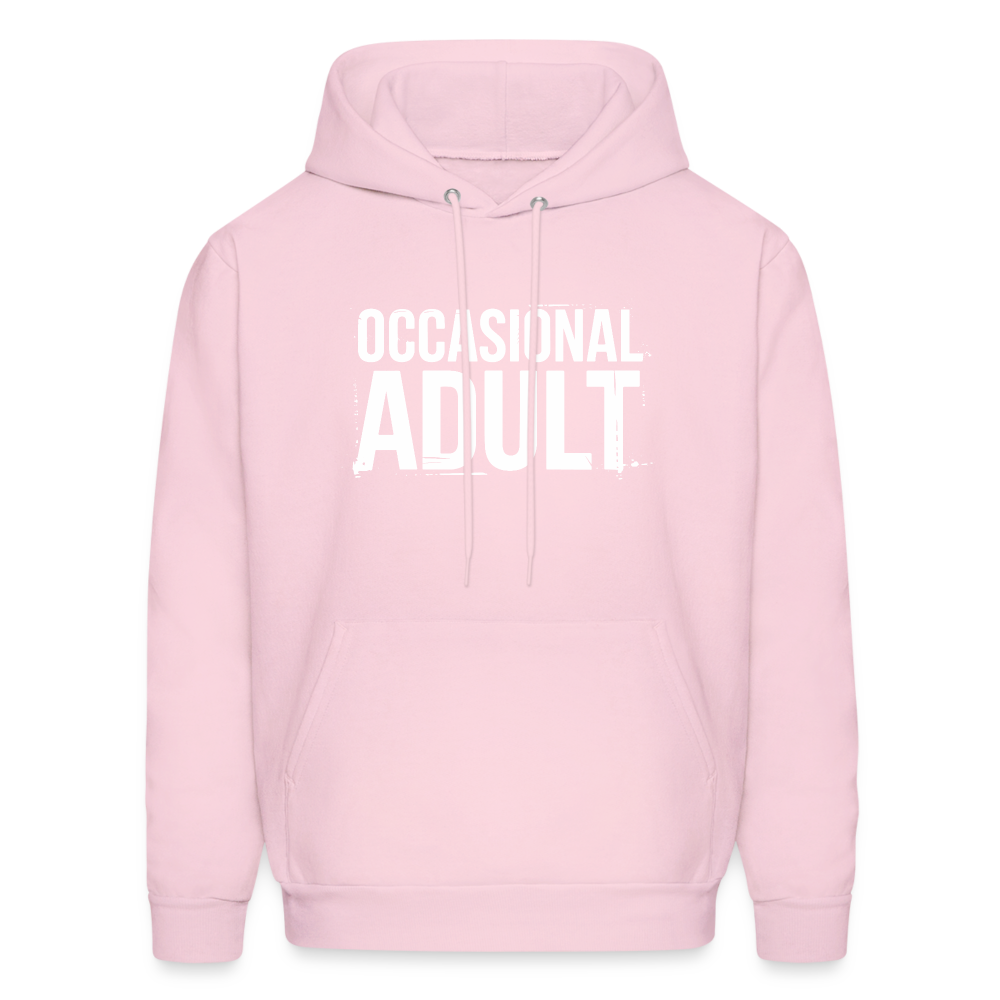 Occasional Adult Hoodie - pale pink