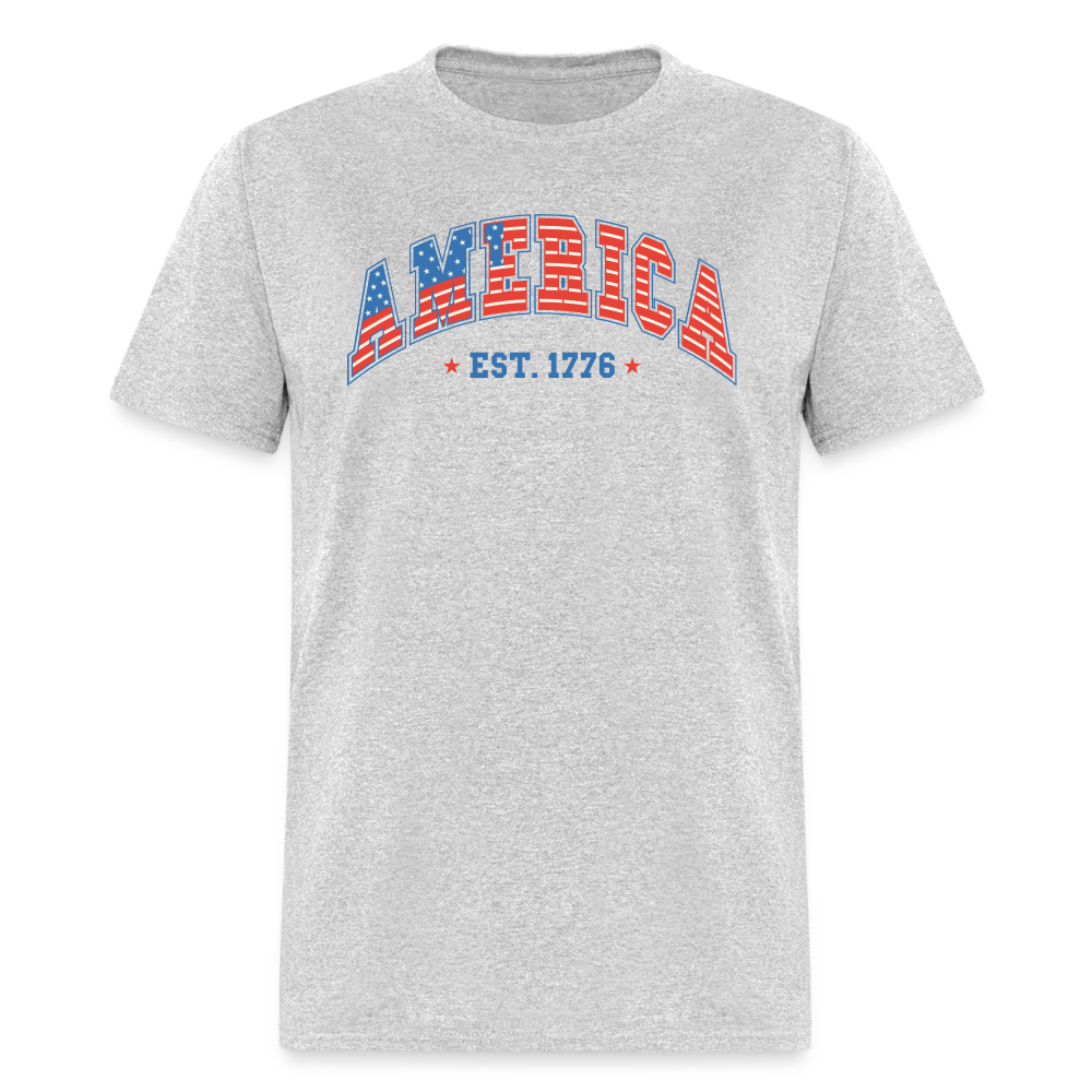 American 1776 T-Shirt - heather gray