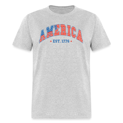 American 1776 T-Shirt - heather gray