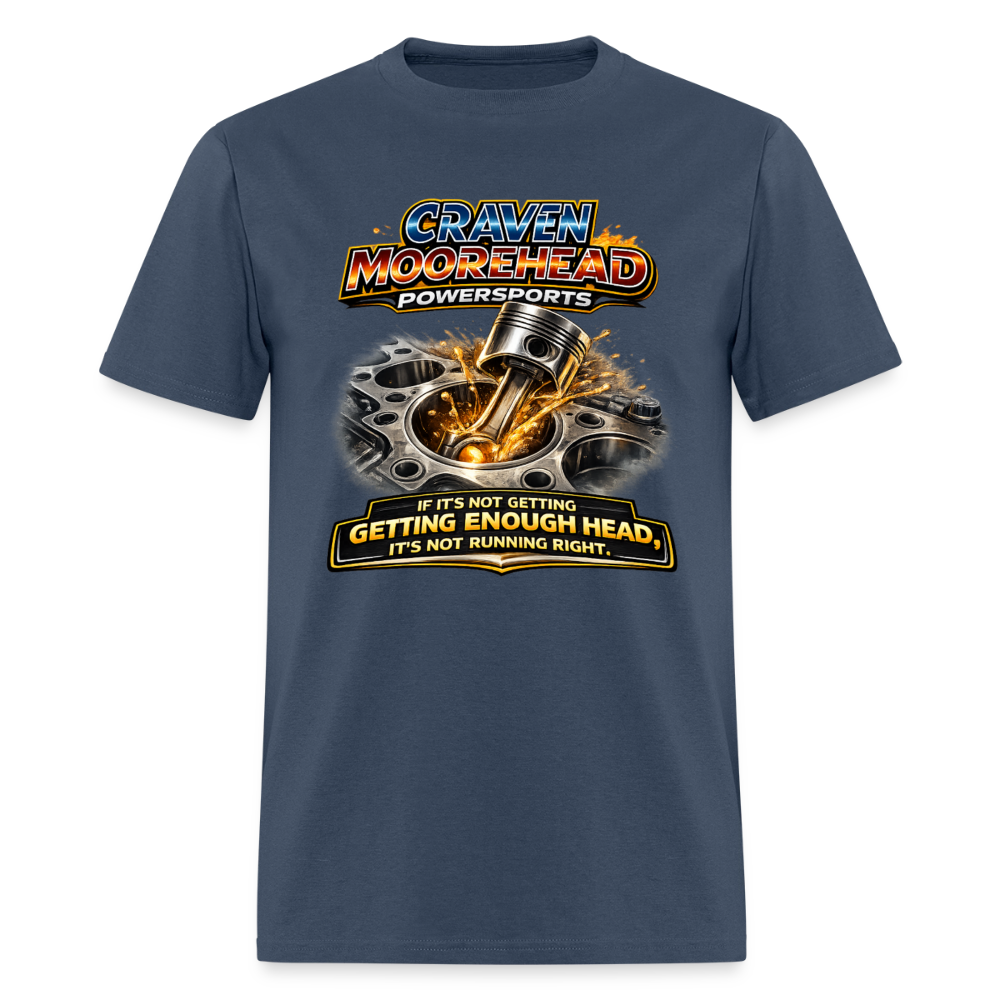 Craven Moorehead PowerSports T-Shirt Color: Blue Dusk
