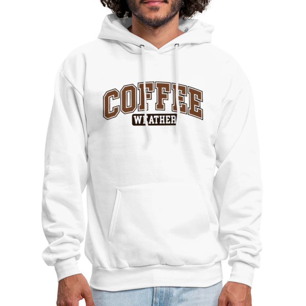 Coffee Weather Hoodie - white