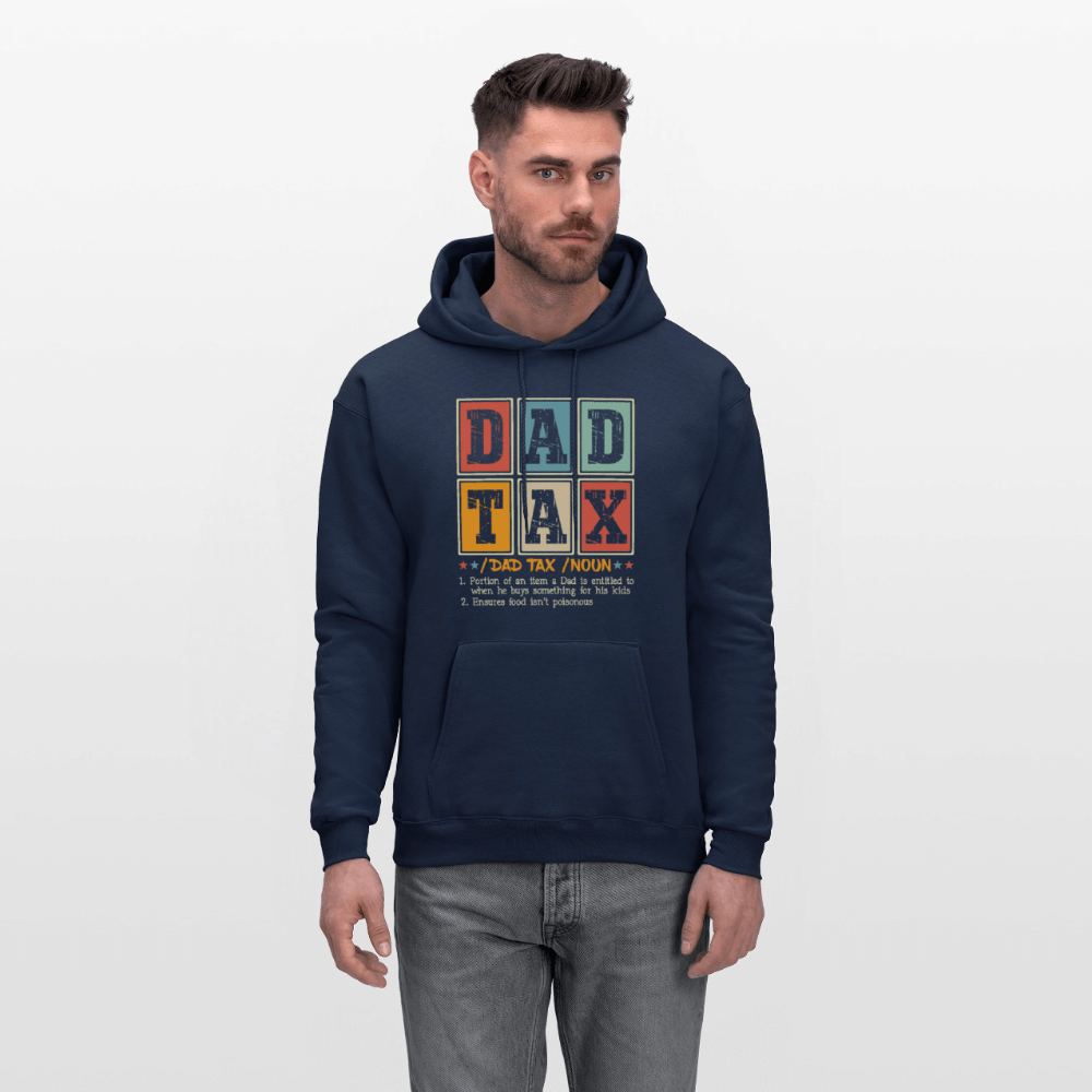 Dad Tax Hoodie - navy