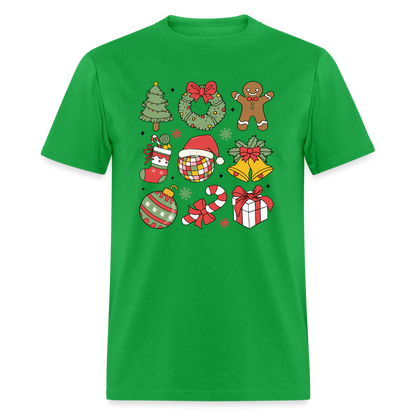 Christmas Holiday Season T-Shirt - bright green