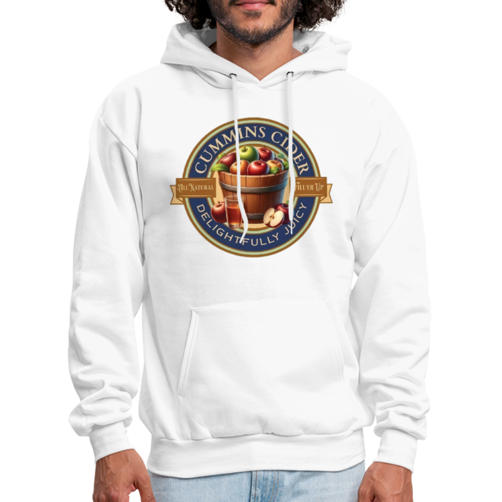 Cummins Cider (Funny Adult Humor) Hoodie - white