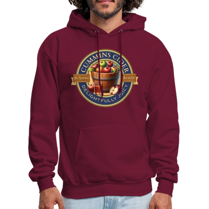 Cummins Cider (Funny Adult Humor) Hoodie - burgundy