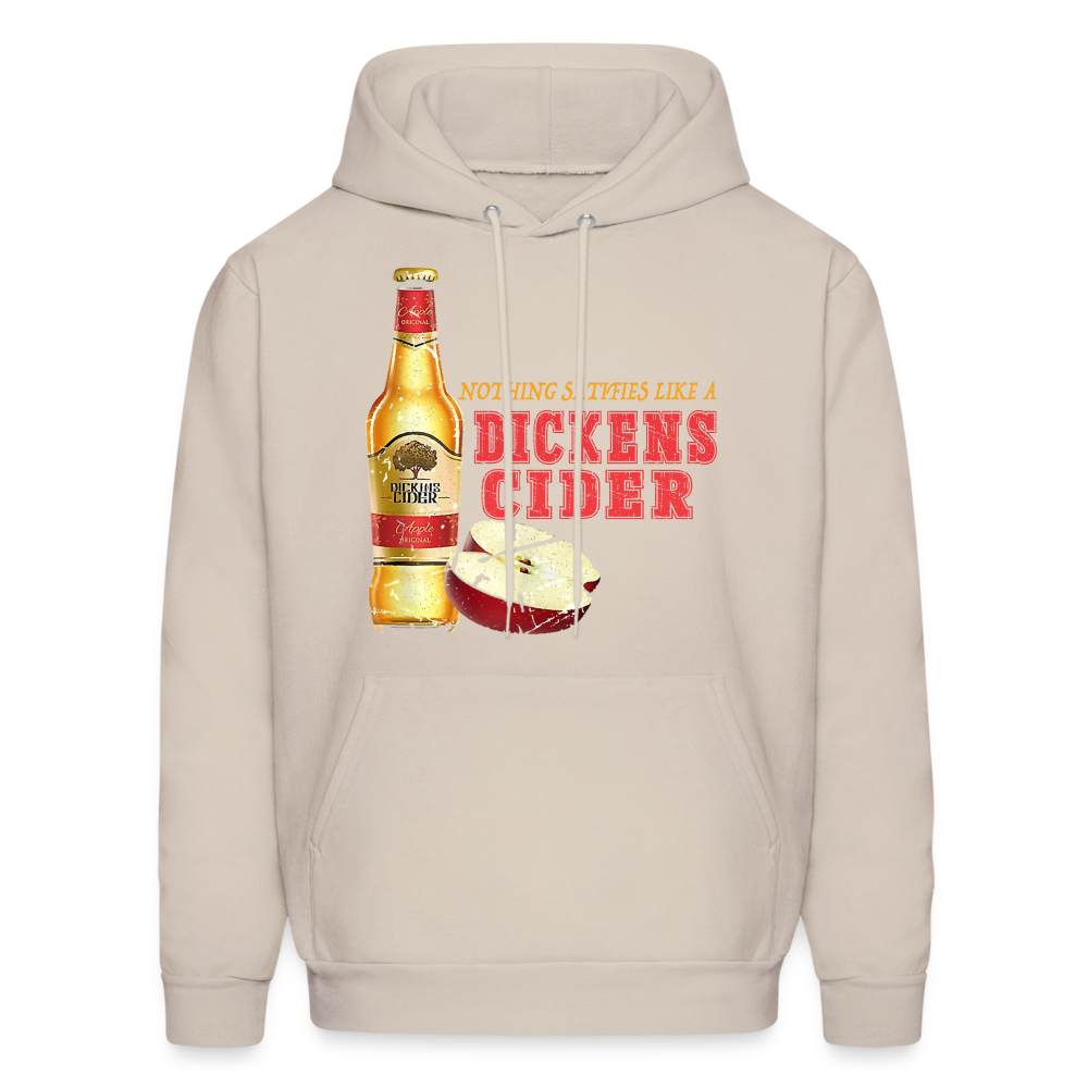 Nothing Satisfies Like A Dickens Cider Hoodie - Sand