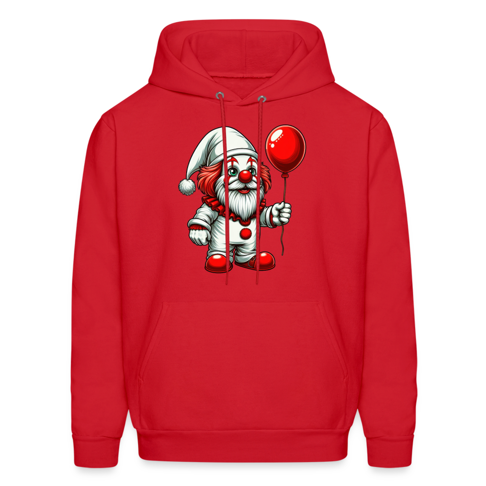 Gnome Clown Hoodie - red