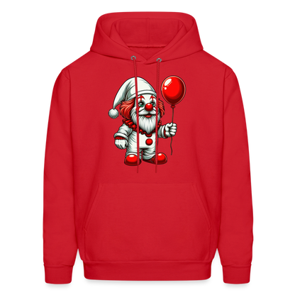 Gnome Clown Hoodie - red