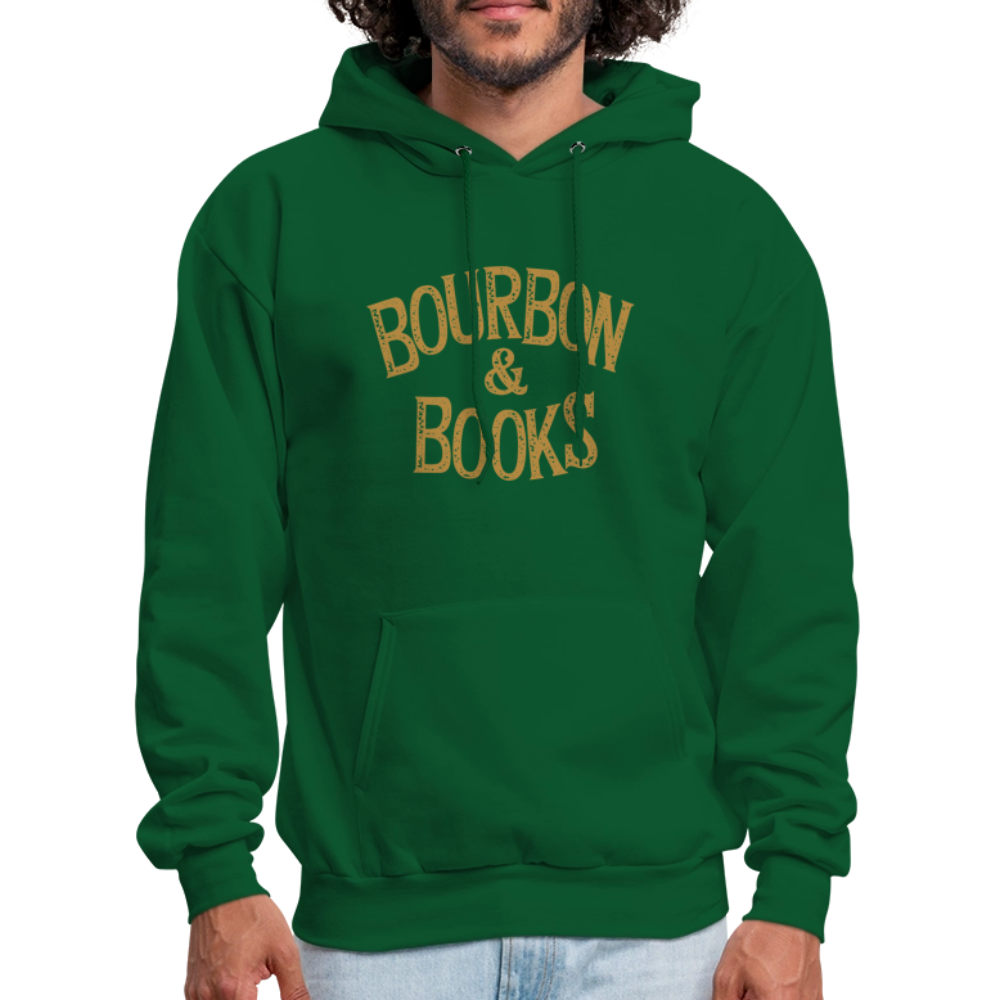 Bourbon & Books Hoodie - forest green