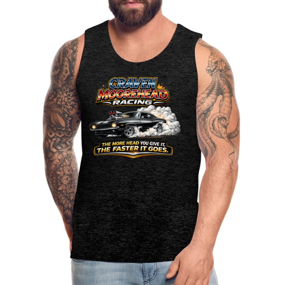Craven Moorehead Racing Tank Top Color: White