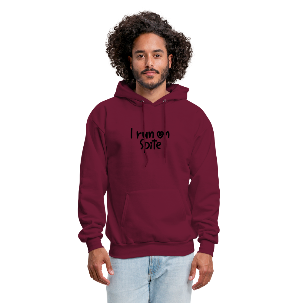 I Run On Spite Women's Hoodie - burgundy