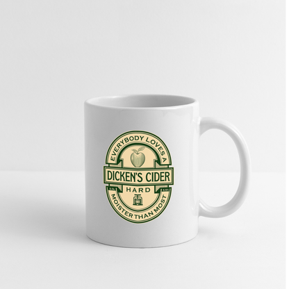 Dicken's Cider Coffee Mug - white