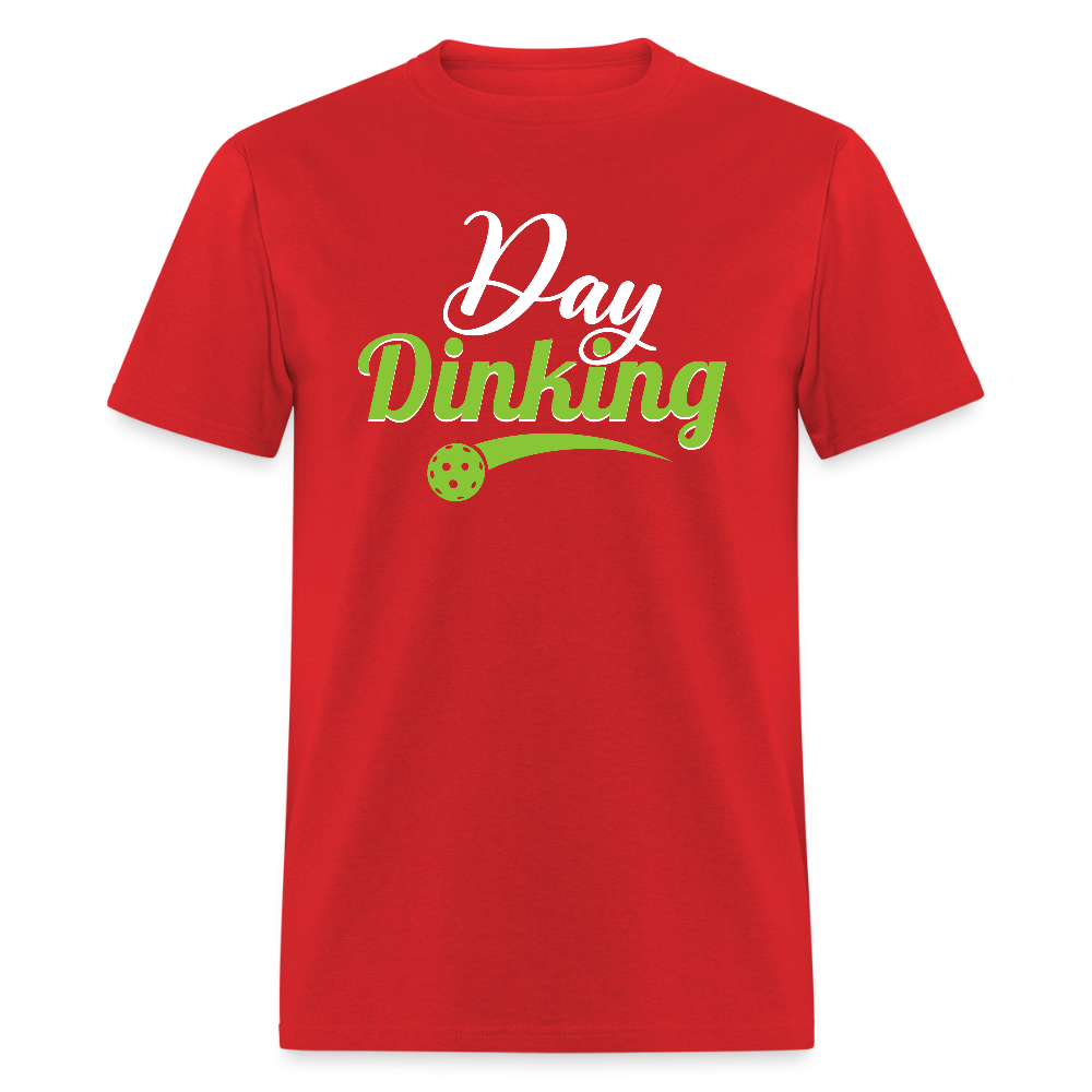 Day Dinking (Pickleball) T-Shirt - red