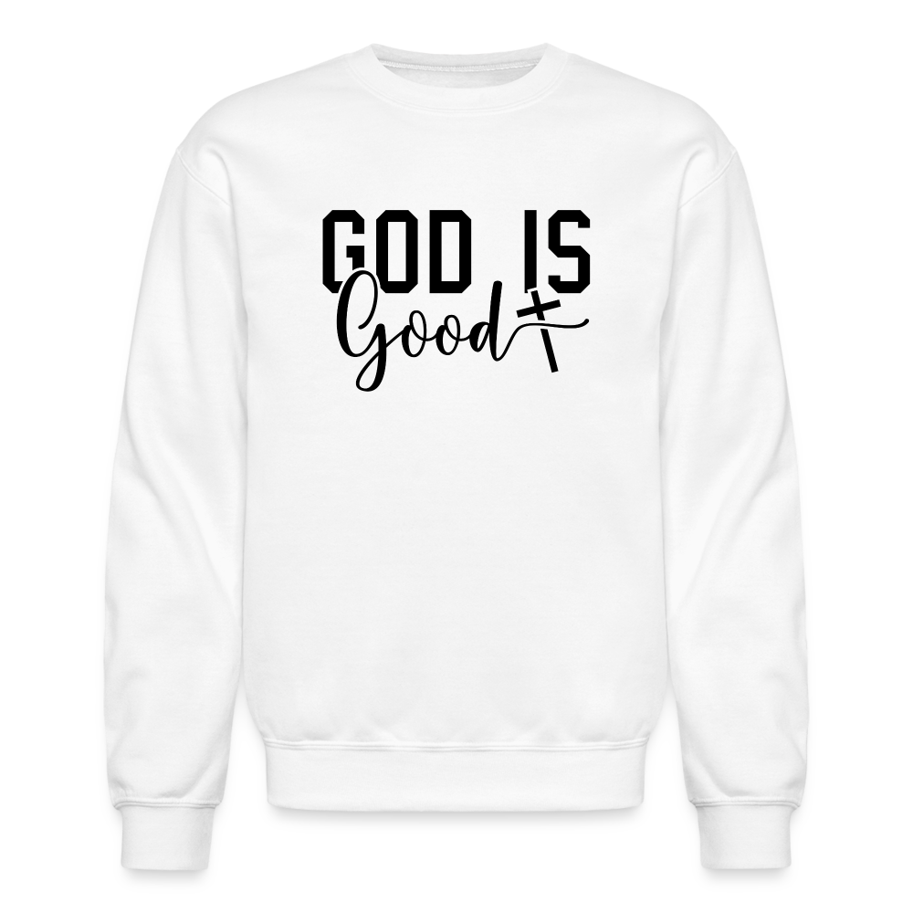 God is Good Sweatshirt - white