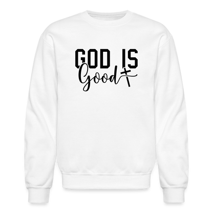 God is Good Sweatshirt - white