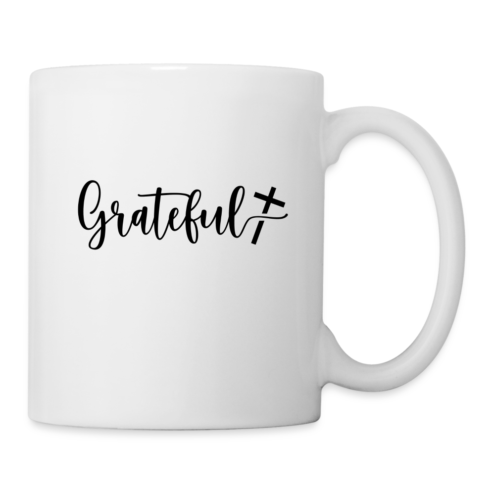 Grateful Coffee Mug - white