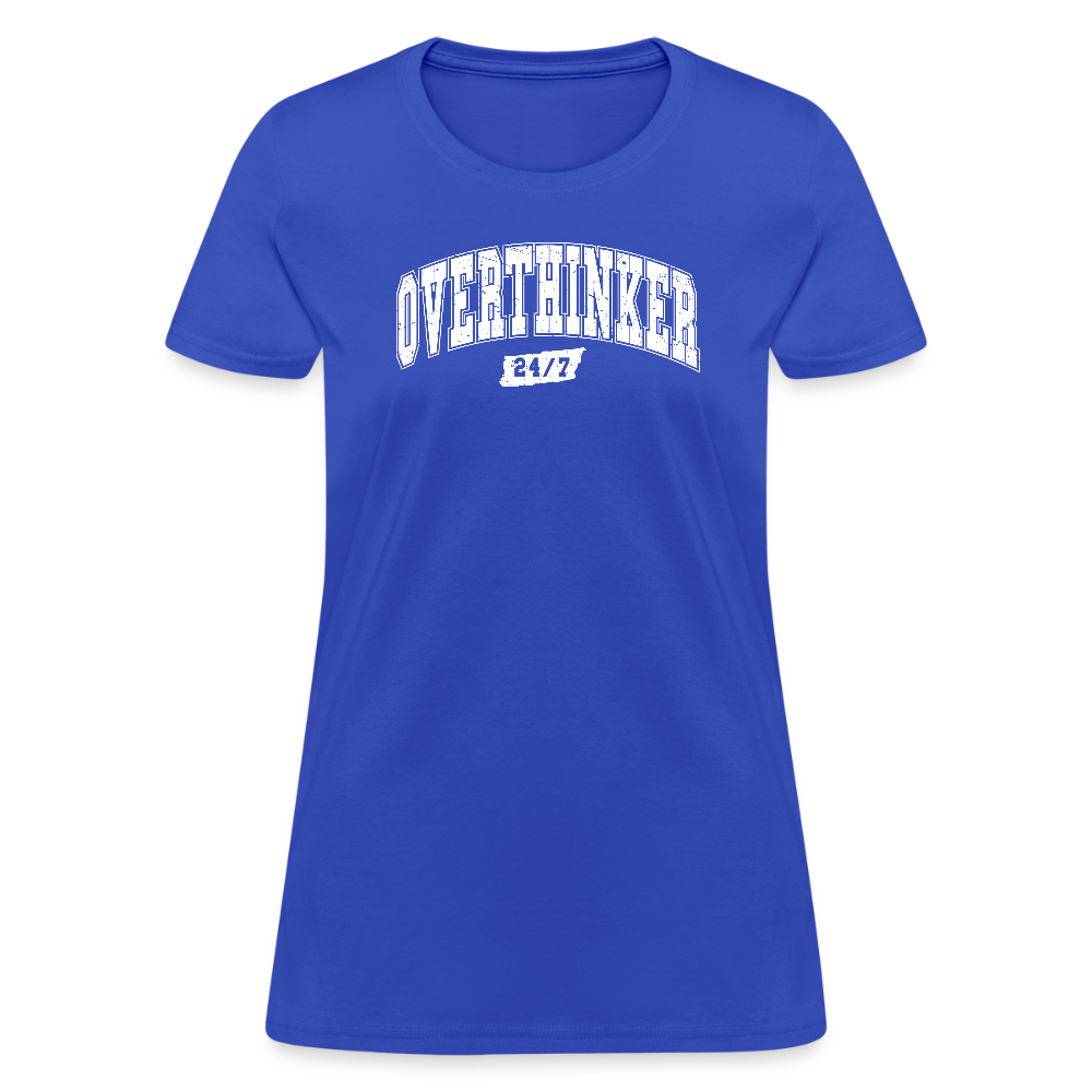 Women's Contoured T-Shirt - royal blue