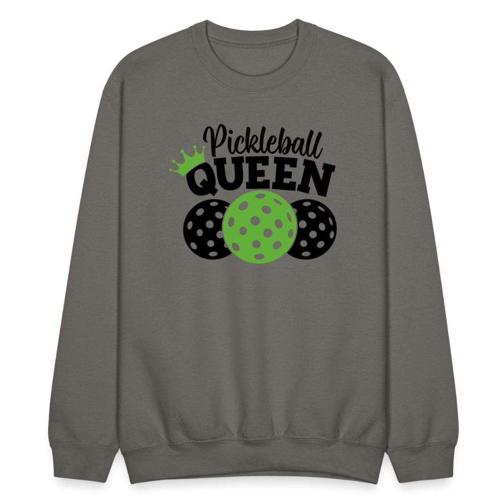 Pickleball Queen Sweatshirt - asphalt gray