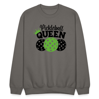 Pickleball Queen Sweatshirt - asphalt gray