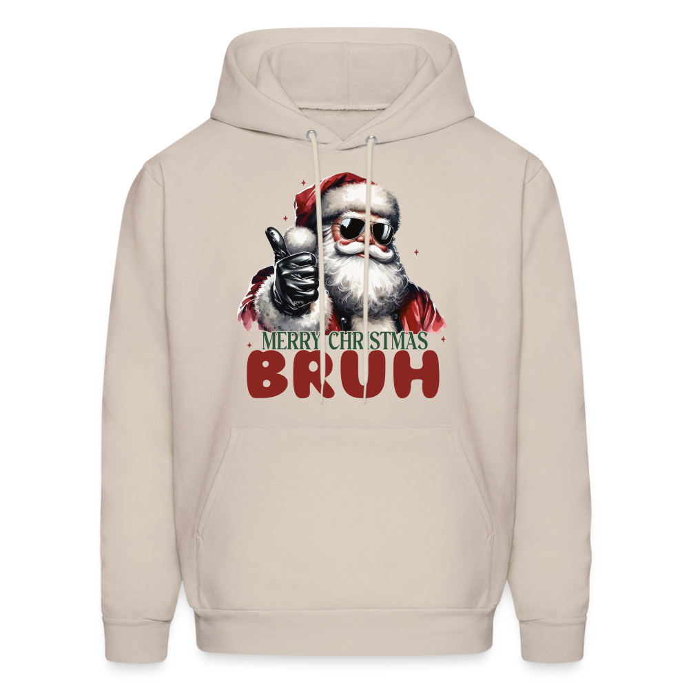 Merry Christmas Bruh Hoodie - Sand