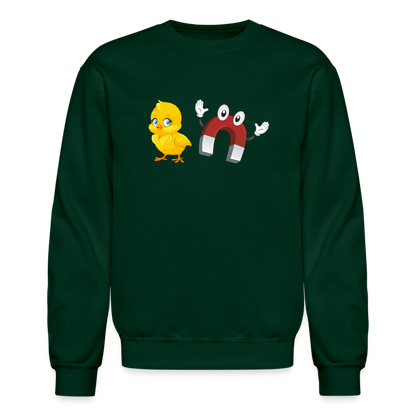 Chick Magnet Sweatshirt - Color: forest green