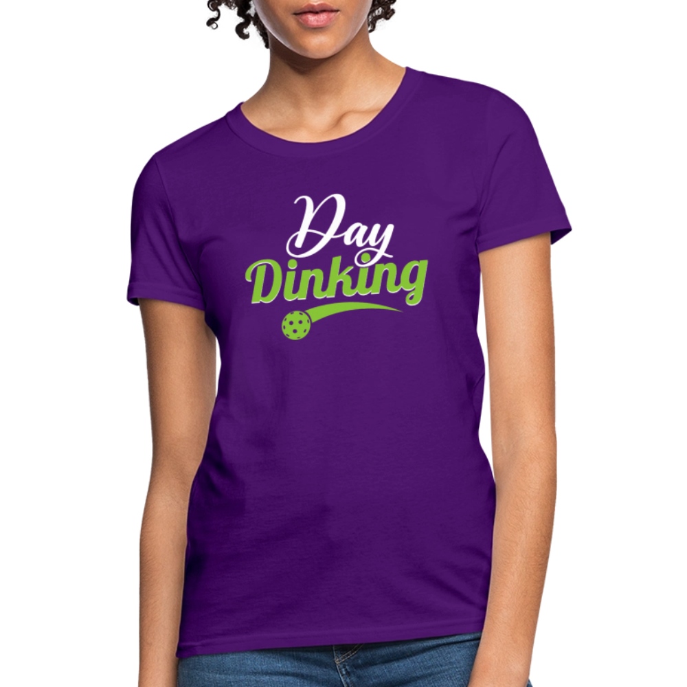 Day Dinking Women's Contoured T-Shirt - purple