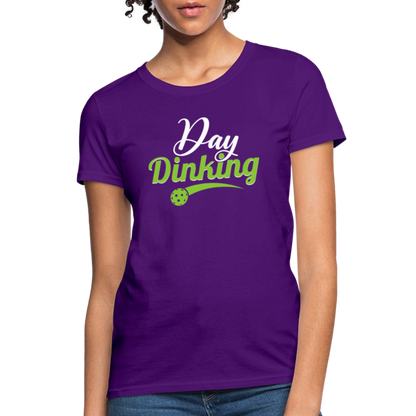 Day Dinking Women's Contoured T-Shirt - purple