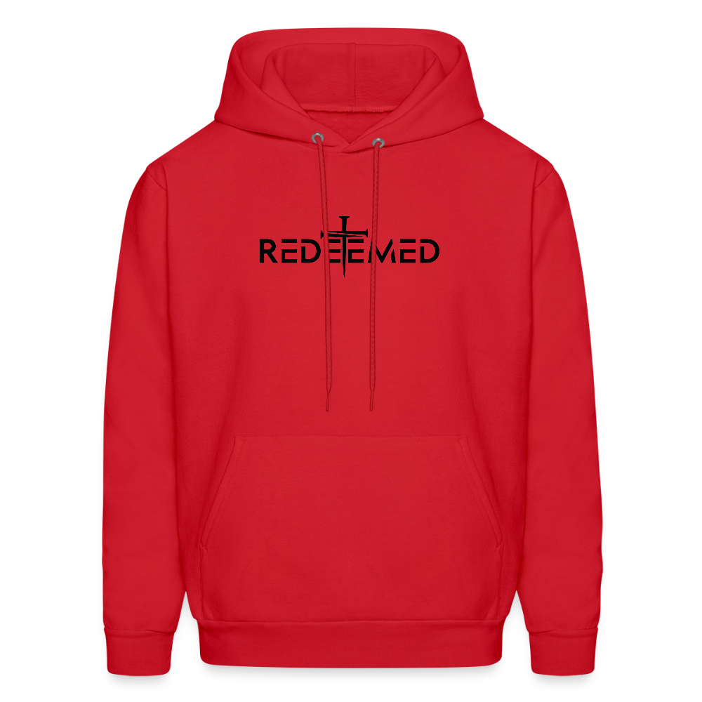 Redeemed Hoodie - red