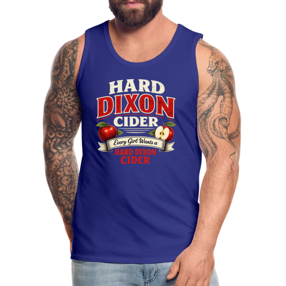 Hard Dixon Cider Funny Premium Tank Top - royal blue