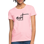 Aunt Like A Mom Only Cooler Women's Contoured T-Shirt