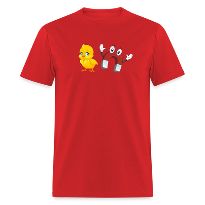 Chick Magnet T-Shirt - Color: red