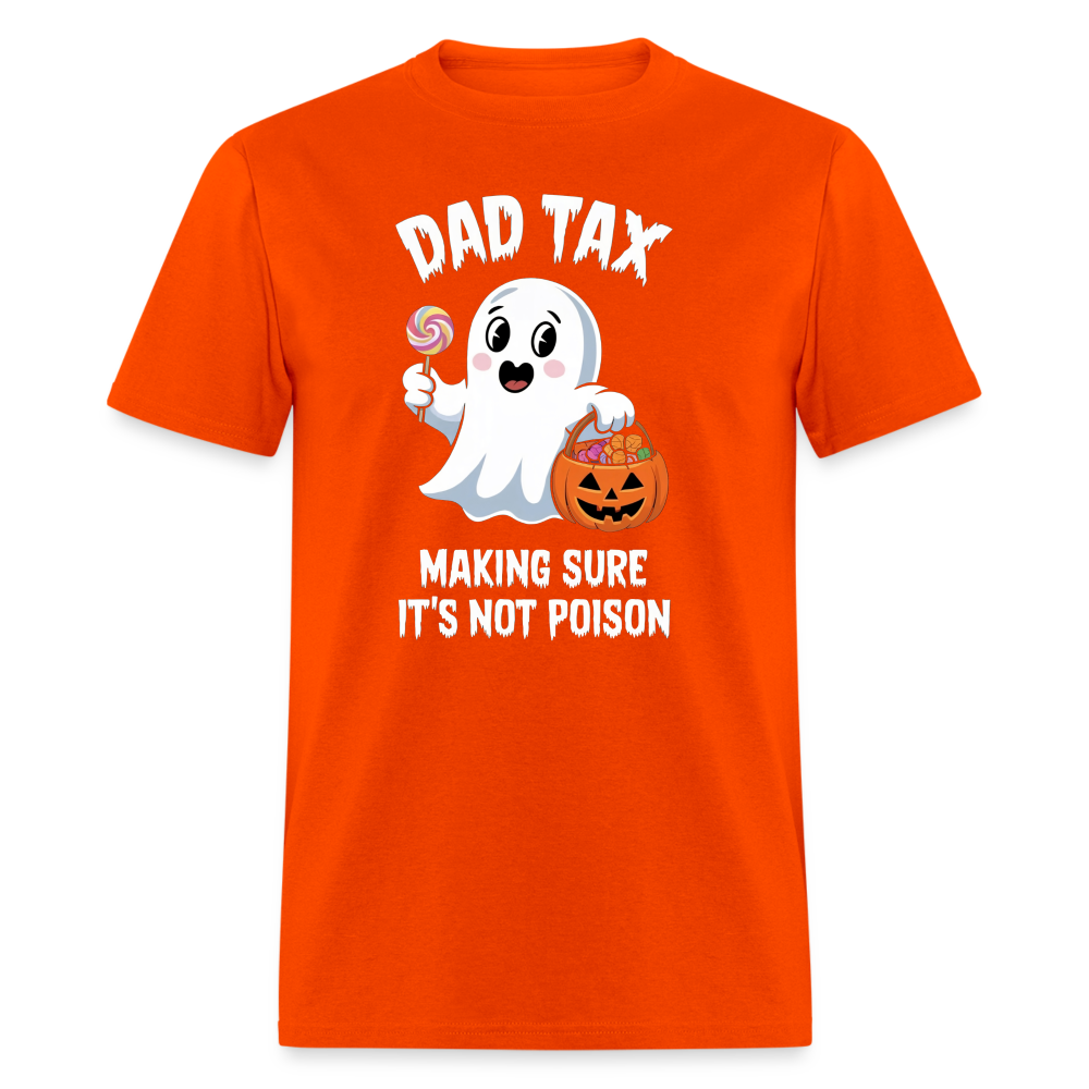 Dad Tax (Halloween) T-Shirt - orange