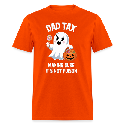 Dad Tax (Halloween) T-Shirt - orange