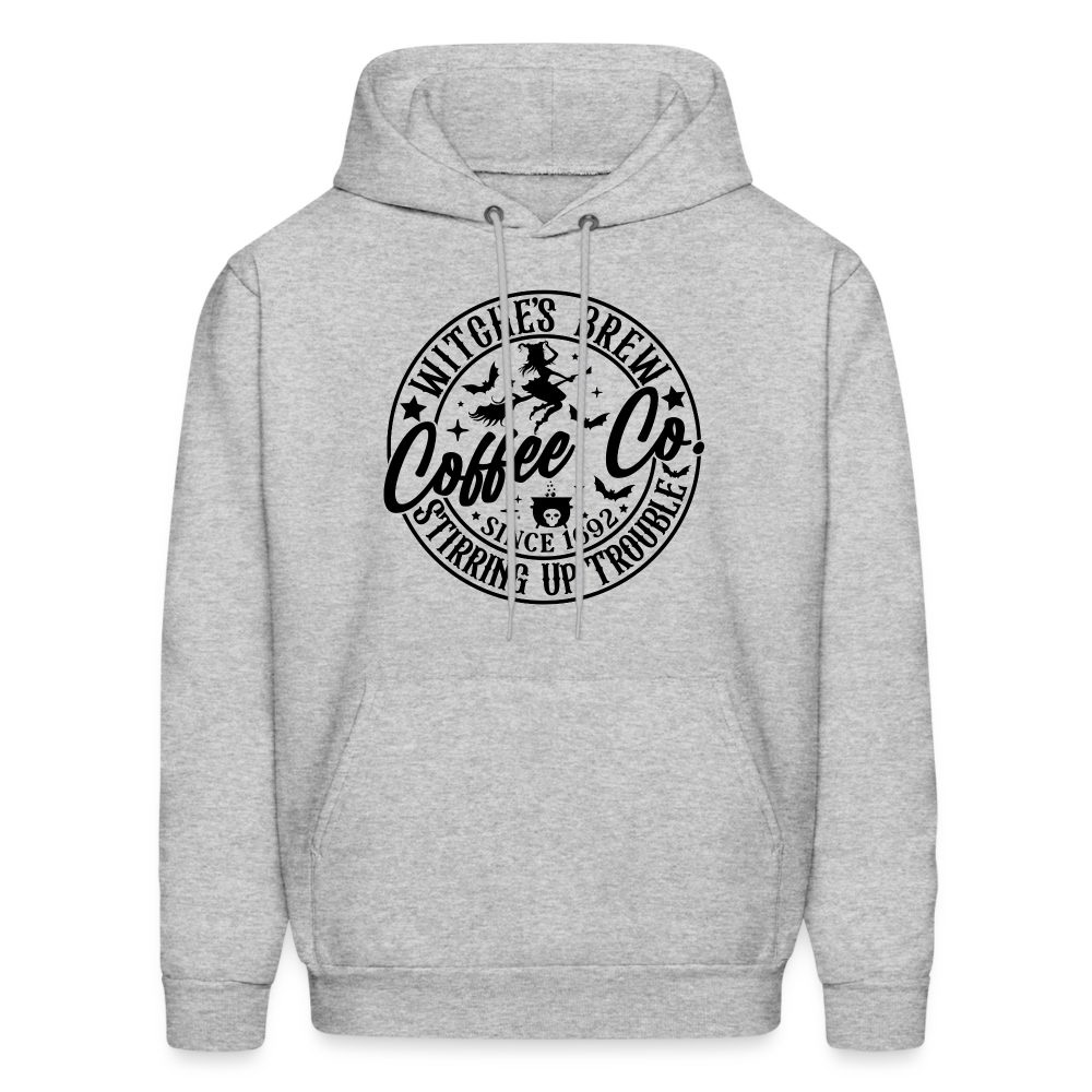 Witches Brew Coffee Co (Halloween) Hoodie - heather gray