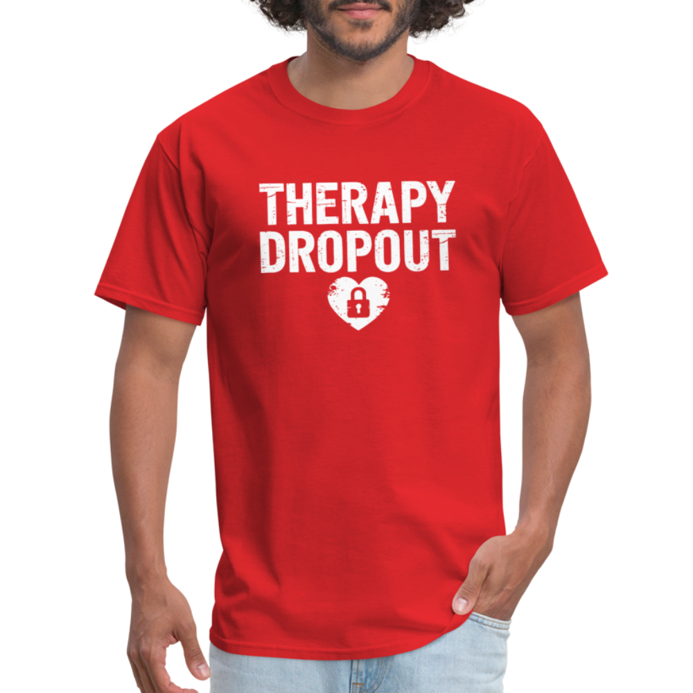 Therapy Dropout T-Shirt - red